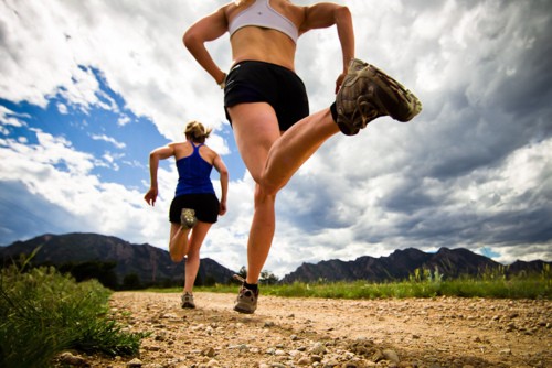 running