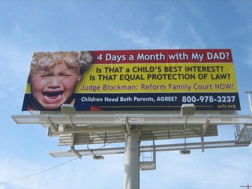 Generic legal text billboard