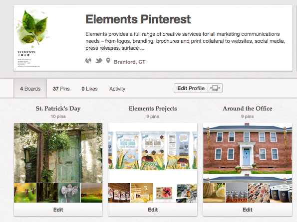Elements Pinterest
